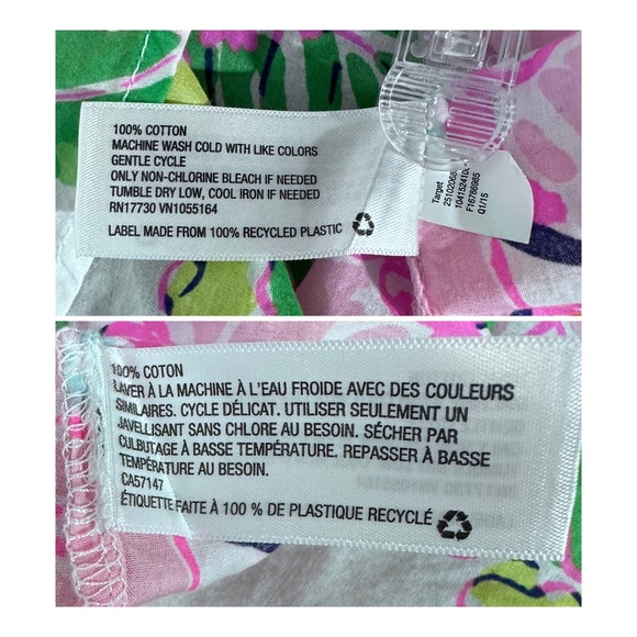 ⭐️Lilly Pulitzer for Target Nosey Posey Floral Button Down Shirt [AA102] - Picture 7 of 7